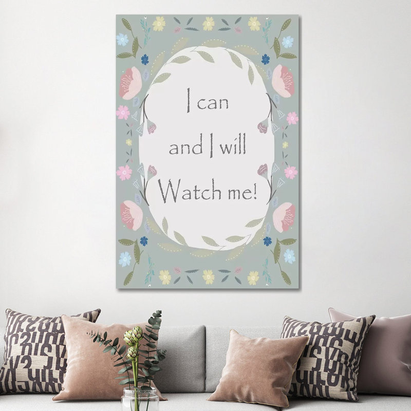 Watch Border by Leah Straatsma - Wrapped Canvas Gallery-Wrapped Canvas Giclée, 152.5 cm H x 101.5 cm W