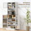 Armoire avec tablettes réglables