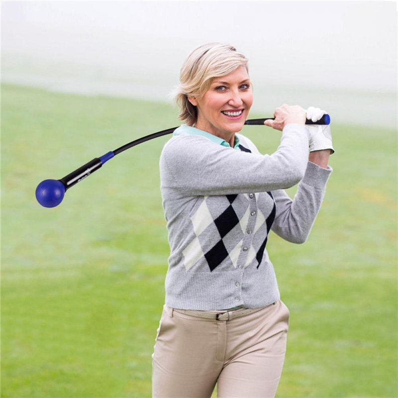 Bâtons de golf, Noir / bleu, H 40 po x l 3,15 po x P 3,15 po