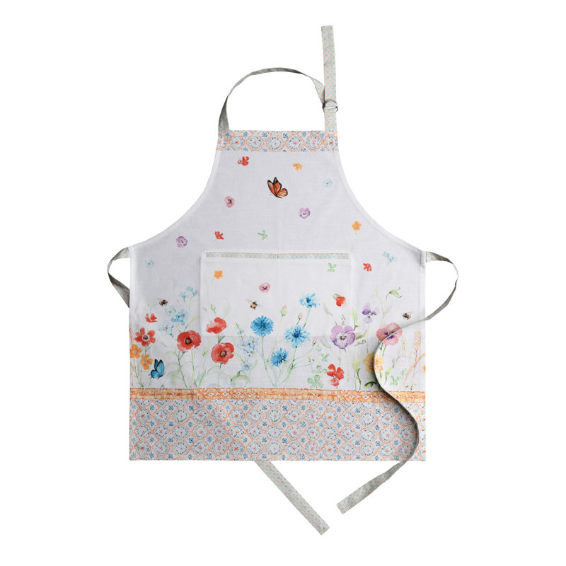 Tablier Maison d'Hermine Summer Whisper 100 % coton - 70 x 80 cm