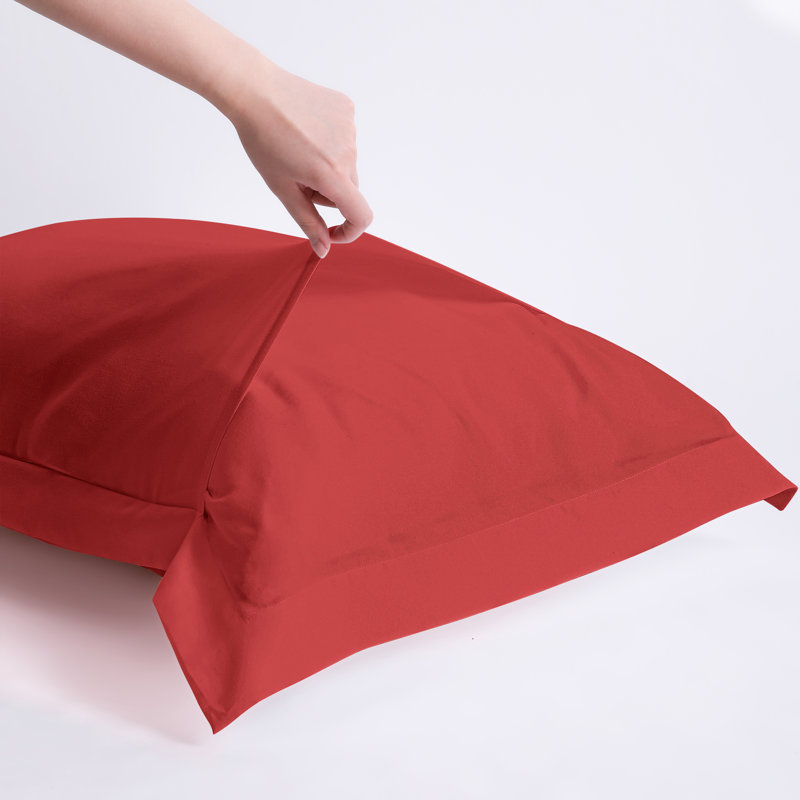 Sham Set, Standard, Wine Red