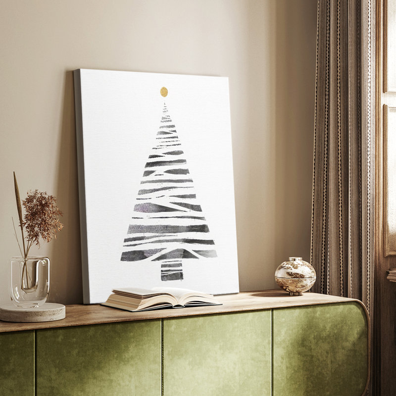Arbre de Noël I - galerie sur mesure, H 48 po x l 32 po