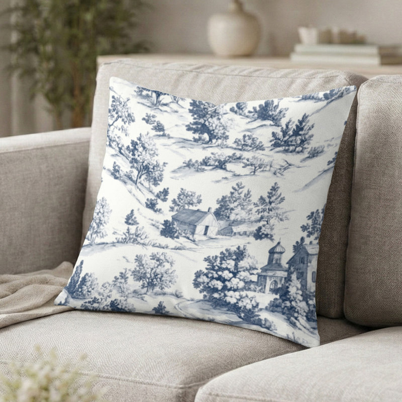 Coussin Country Farmhouse, H 20 po x l 20 po