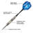 Silver Thunder Steel Tip Darts