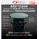 Easy Clean Push Style Popup Drain with Drain Safeguard Clam Shell Package