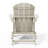 Shawnna Weather-Resistant Foldable Outdoor Adirondack Chair-644734511
