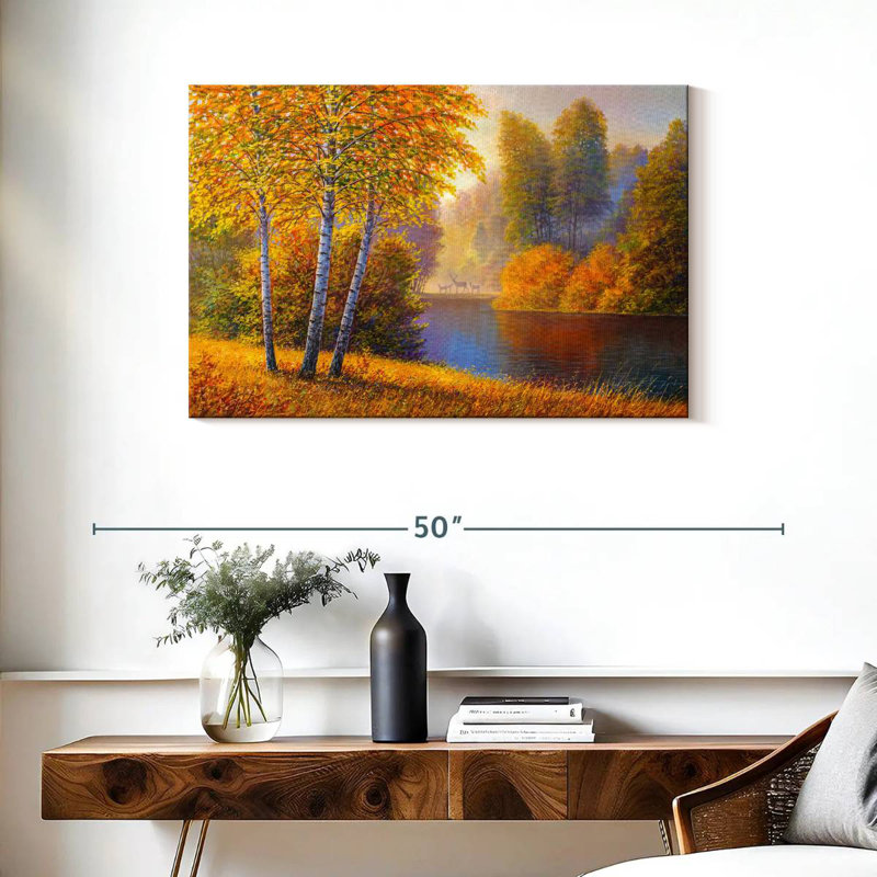 Alvord Sunset Forest, 24" H x 36" W