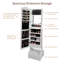 Mccullough Freestanding Jewelry Armoire