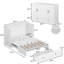 Lit escamotable avec rangement Farmhouse, armoire escamotable avec station de charge intégrée pour chambre à coucher, chambre d'amis-1755776792-1757004122