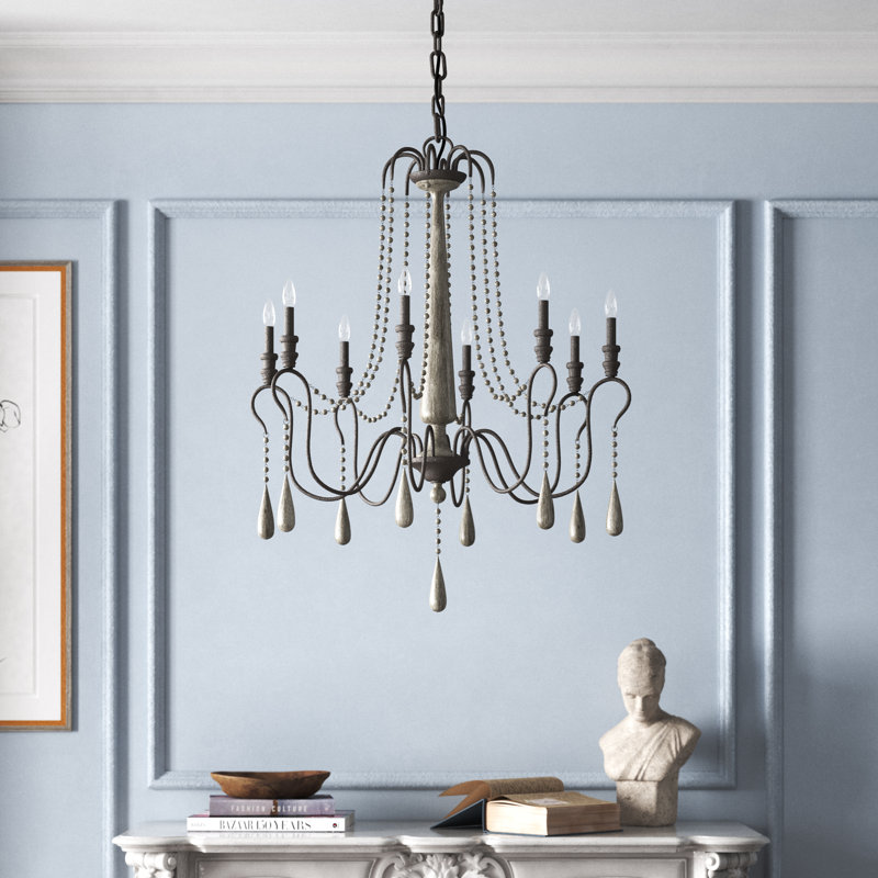 Lustre traditionnel de style bougie Kensley