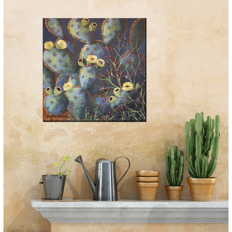 Prickles Outdoor Wall Canvas Art
