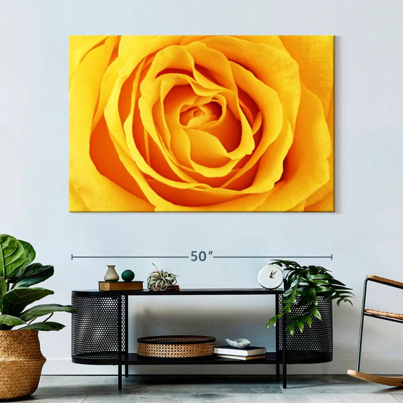 Harnek Lemony Rose, 34" H x 51" W