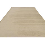 Distressed Homage Hand Knotted Wool Animal Print Area Rug