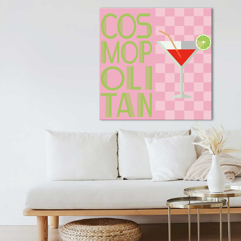 "Cosmopolitan" par Conrad Knutsen, reproduction sur toile, H 18 po x l 18 po x P 1 po