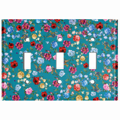 3-Gang Toggle Light Switch Wall Plate