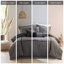 Ensembles de literie confortables 7 pièces, maison de campagne moderne très grand en polyester