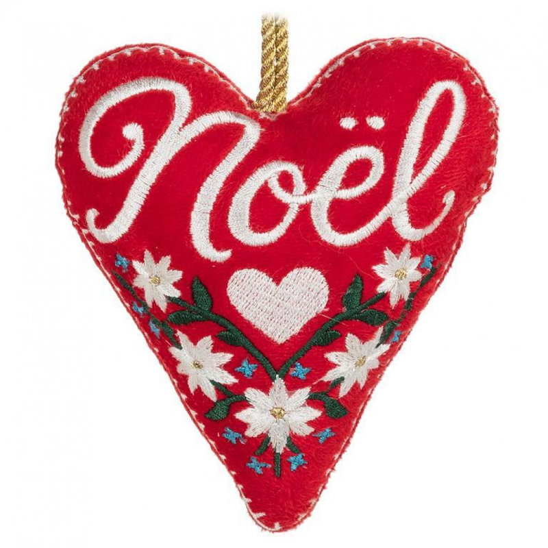 Ornement floral Noel