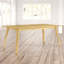 Table de salle à manger extensible en érable massif Leclair-1896815492-1896815497