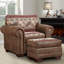 Fauteuil Charlie de 111,76 cm de large