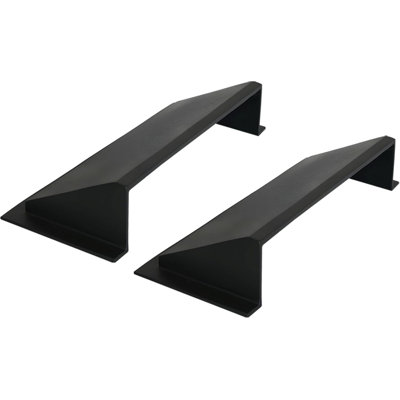 PACK of 2 Solid Metal Deflector 4"x10" Unbreakable Cast Aluminum | Air & Heat Diverter