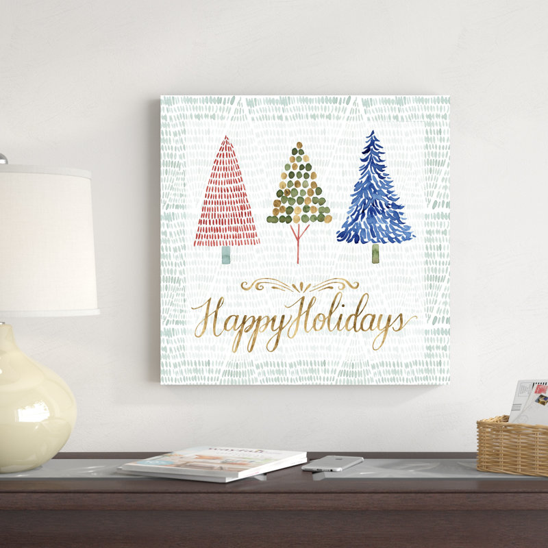 Arbre de Noël fantaisie I, H 20 po x l 20 po x P 1,25 po