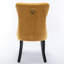 Chaise en velours moelleux avec garniture cloutée-252514366-252514361