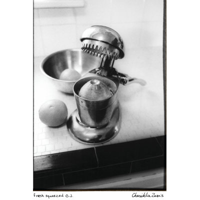 Fresh Squeezed OJ by Chariklia Zarris - Wrapped Canvas Print
