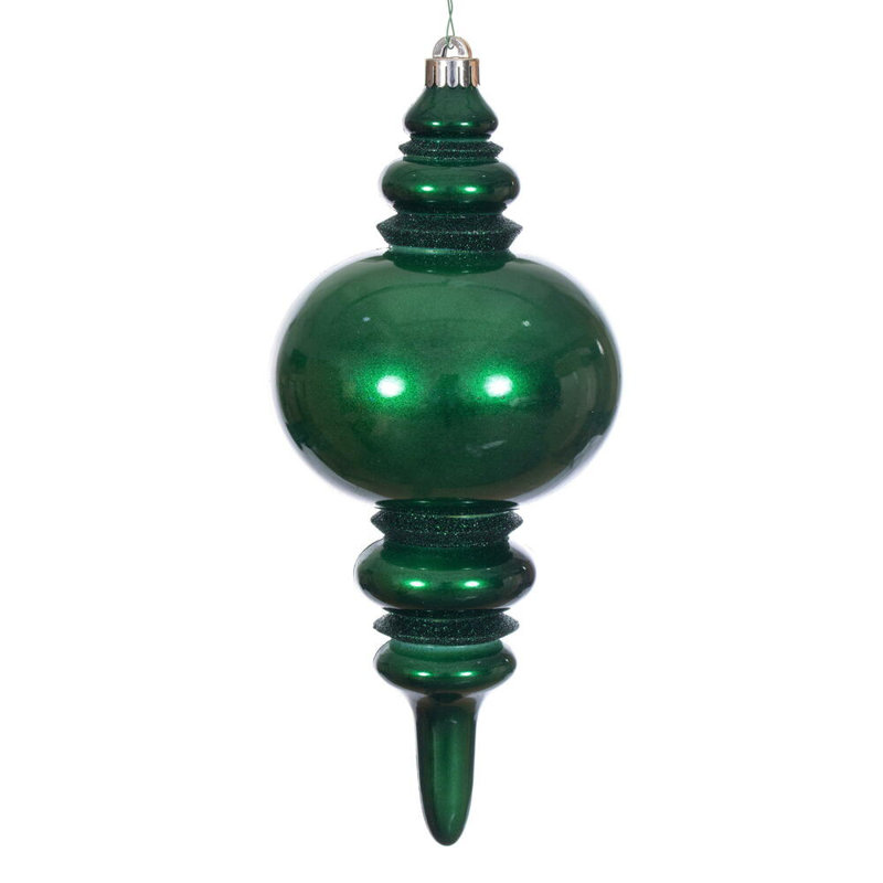Le faîteau Holiday Aisle® 13 po., Vert minuit