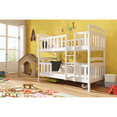 Azaiah Bunk Bed with Built-in Ladder Included