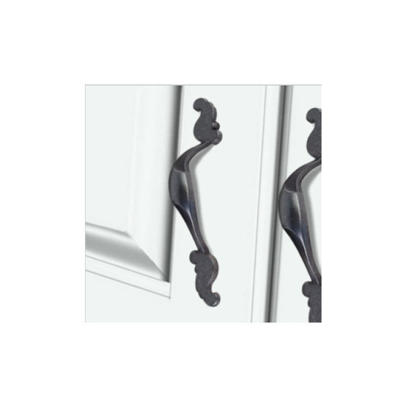 Belcastel I Bar Pull, Gun Metal, 5 1/16"