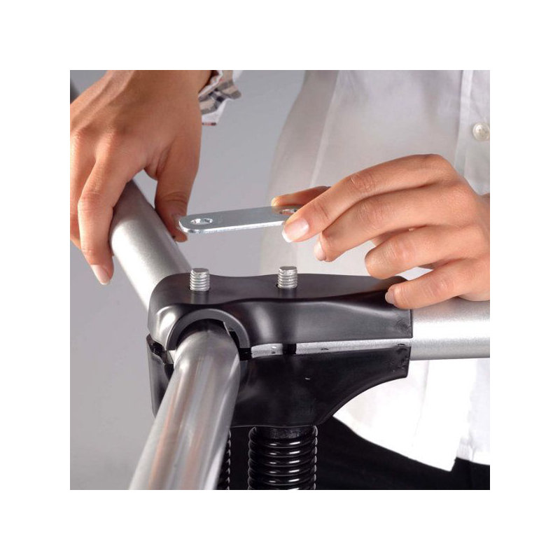 Enseigne de trottoir swingpro pieds, Argent