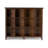 Artisan 48"H Solid Wood Transitional 12-Cube Bookcase with Fixed Shelves and Tapered Legs-305591150-394666313