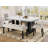 6 Piece Modern Dining Table Set