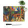 Landscape with Cows by August Macke Chopping Board