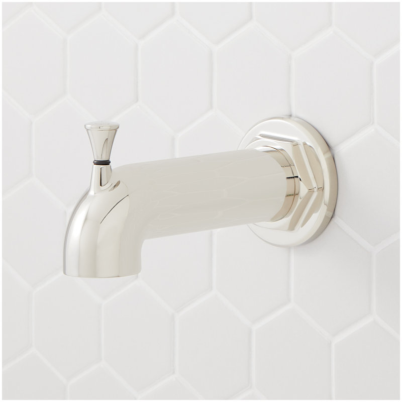 Gunther Pressure Balance Tub and Shower System - Polished Nickel, Polished Nickel