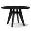 Doucoure Round Solid Wood Base Dining Table-1820635905