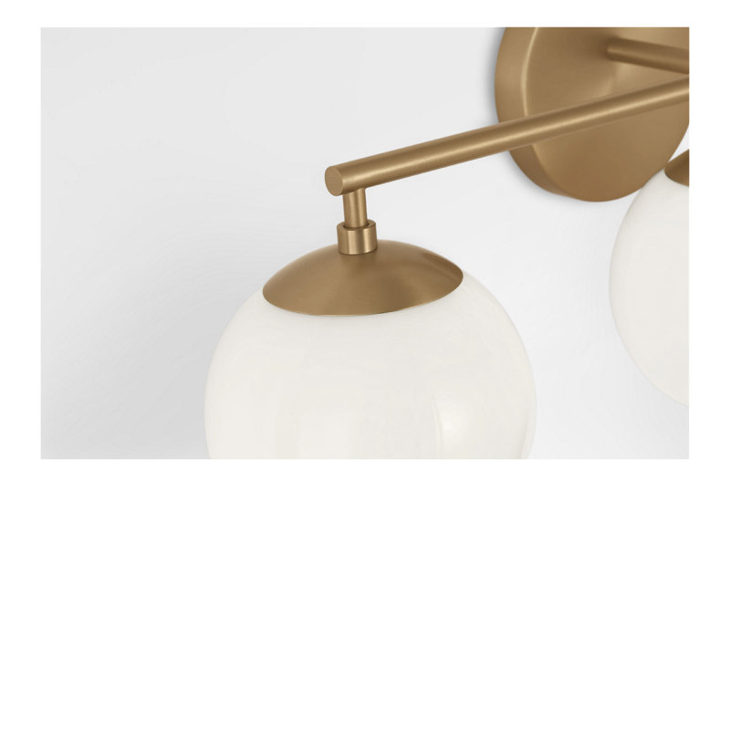 Meuble-lavabo, Non, Laiton satiné, 3
