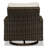 Malmberg Swivel Wicker Outdoor Lounge Chair