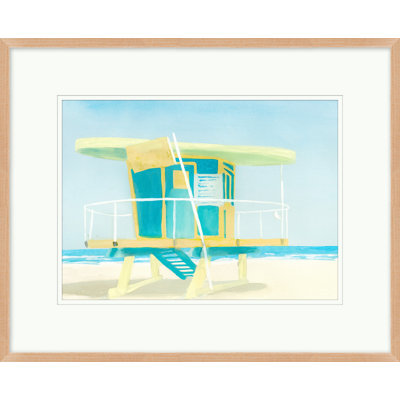 South Beach Shack 4 Print