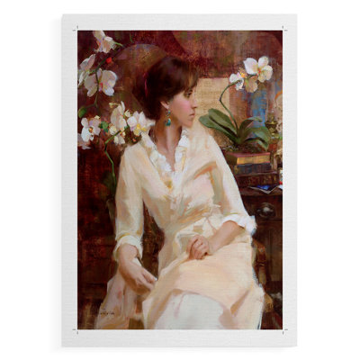 Portrait de Fiori Di Aria - Impression sur toile seulement - NON-CADRE