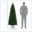 Sapin de Noël artificiel à forme allongée non illuminé avec branches réalistes, sapin d'Halloween avec 618 pointes-1407300579-1407300580