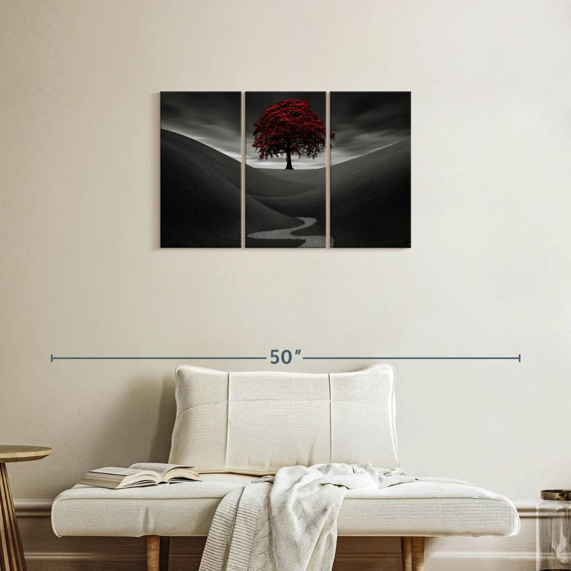 Alvord Tree In Dark Valley, 20" H x 33" W