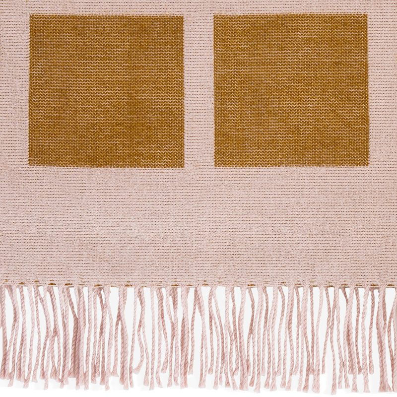 Squares Baby Alpaca Throw