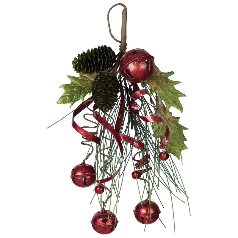 Pin, cloche avec plante à cône