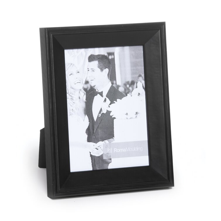 Noire, 1 ", Satin Black Picture Frame 