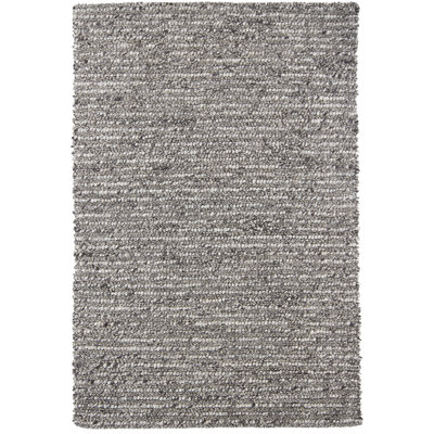 Tapis contemporain gris / ivoire Anni
