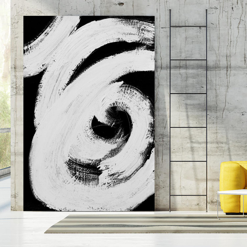 «Loosely Intertwined I», reproduction d'art sur toile géante 84 po x 54 po, H 72 po x l 48 po x P 1,5 po
