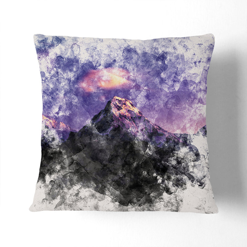 Square Cushion, Black, 40cm H x 40cm W x 15cm D