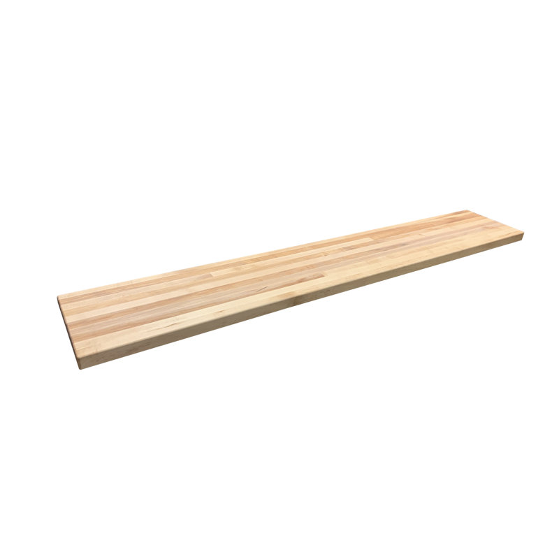 Tablette en bois, 12 po x 96 po, Érable