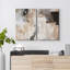 "Grunge Abstract Paint Stroke Effect", impression d'art moderne sur toile, 2 pièces-119400604-87607405-87607403